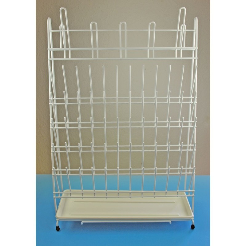Abtropfbrett aus Plexiglas®, mit Ablaufrinne